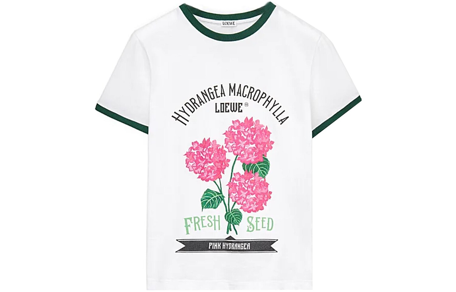 Футболка женская Loewe с рисунком, белый / черный
Футболка женская Loewe с рисунком, белый / черный