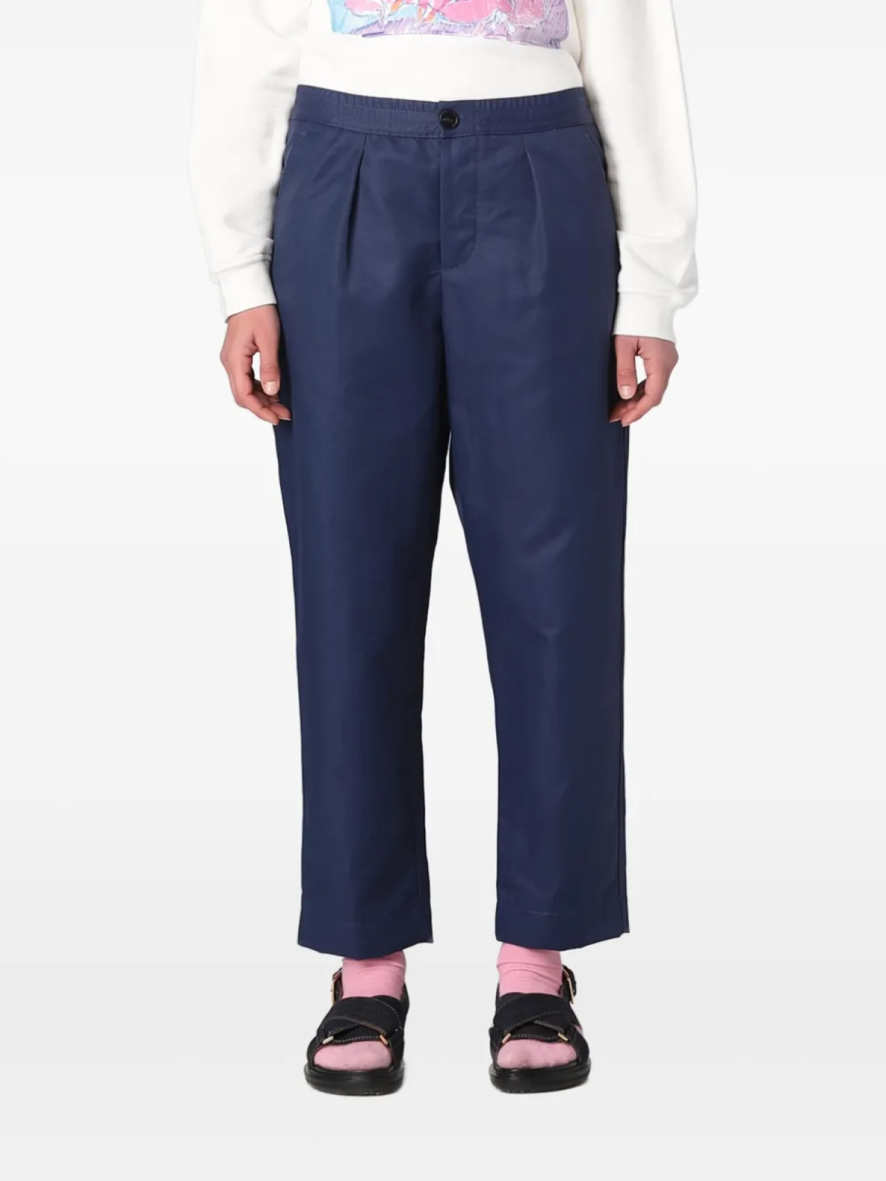 Брюки прямого кроя Marni, синий
Брюки прямого кроя Marni, синий