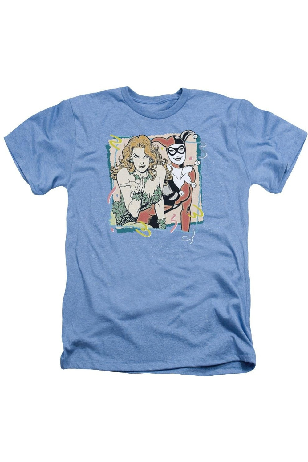 DC Comics Totally Harvey & Ivy Adult Heather Tee / Футболка Gildan, светло-голубой
DC Comics Totally Harvey & Ivy Adult Heather Tee / Футболка Gildan, светло-голубой