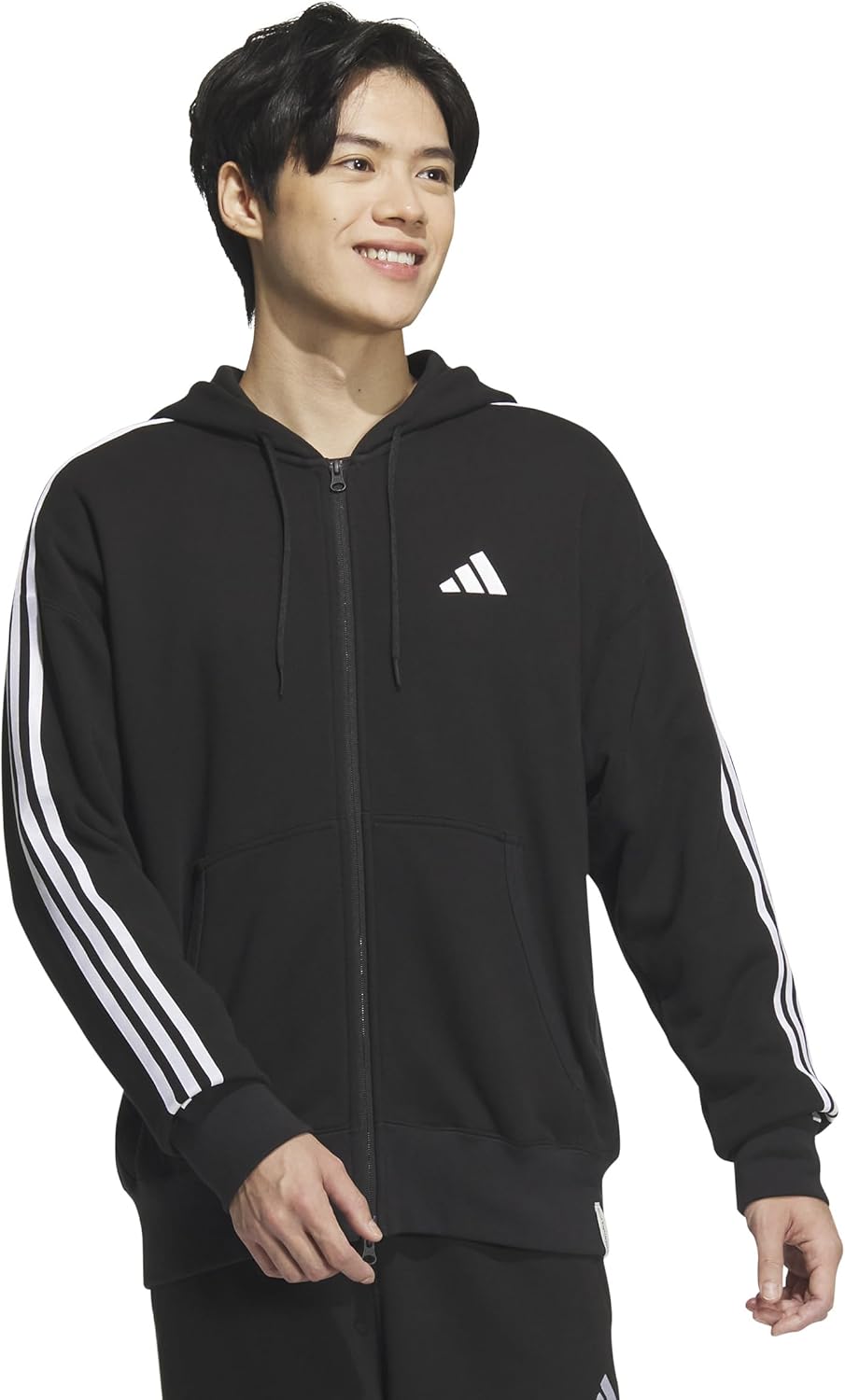 Мужская толстовка на молнии Adidas, черный
Мужская толстовка на молнии Adidas, черный