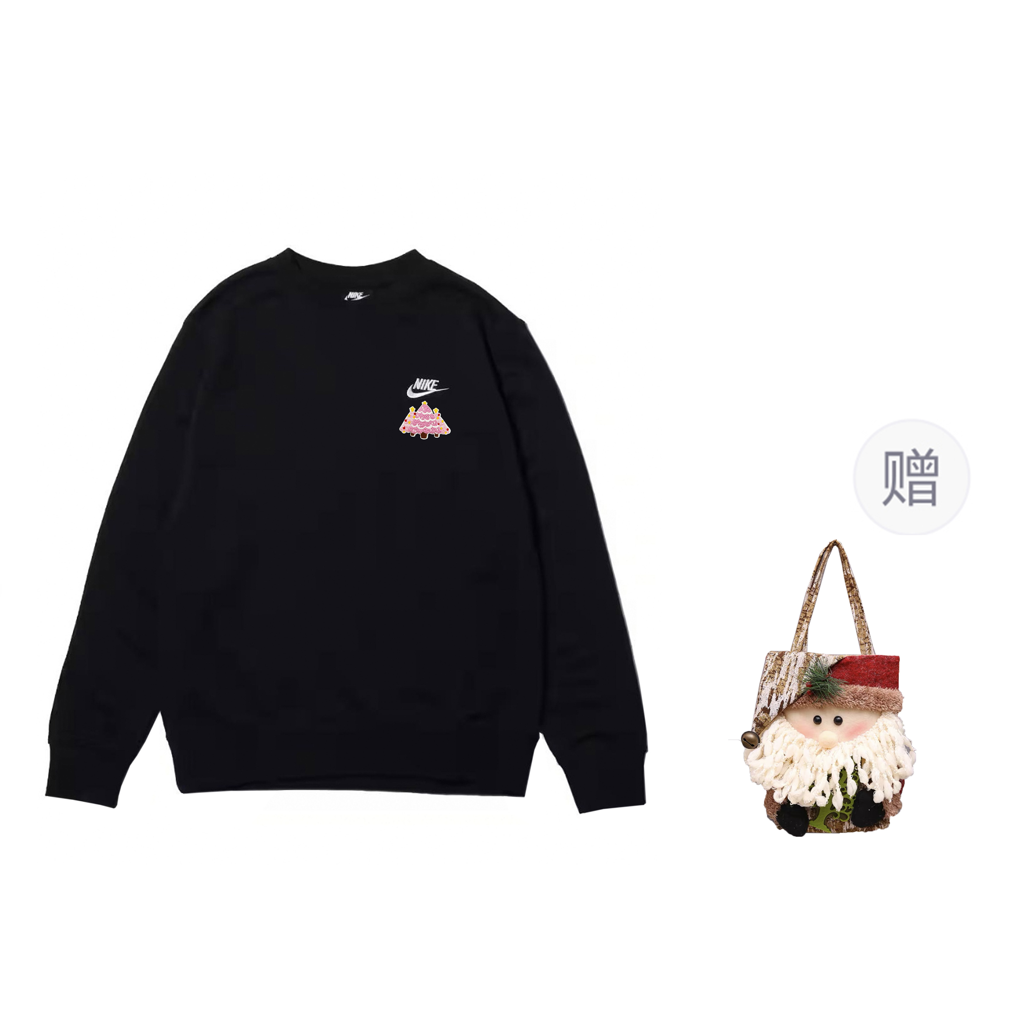 Nike Свитшот унисекс черный, в комплекте подарочная сумка
Nike Свитшот унисекс черный, в комплекте подарочная сумка