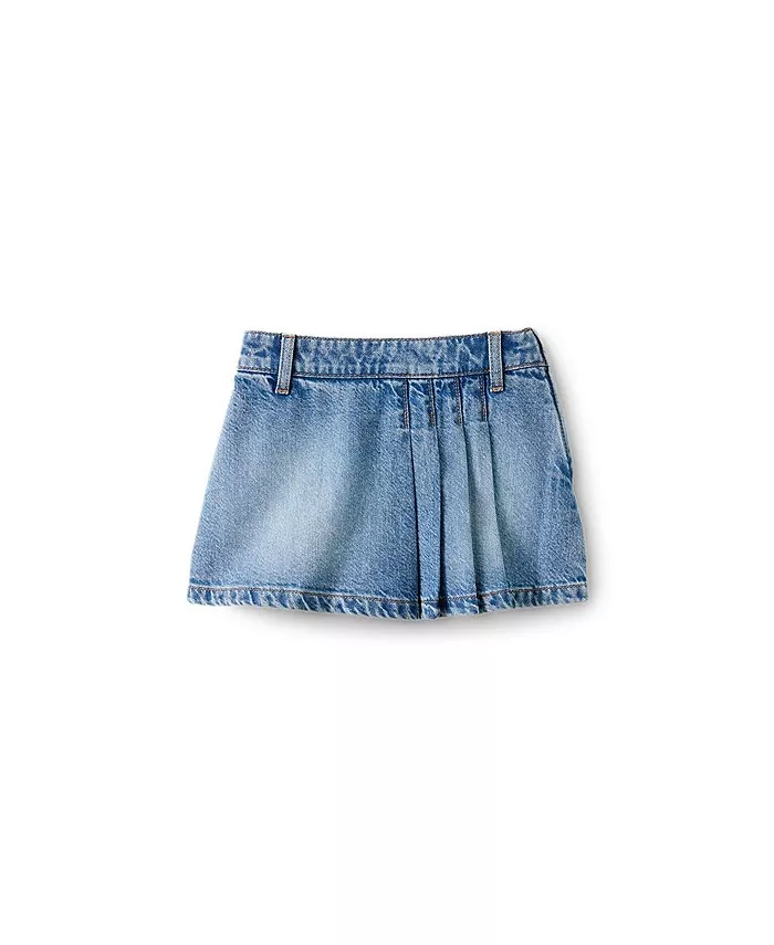Юбка-шорты из денима со складками спереди для маленьких девочек COTTON ON, синий
Юбка-шорты из денима со складками спереди для маленьких девочек COTTON ON, синий
