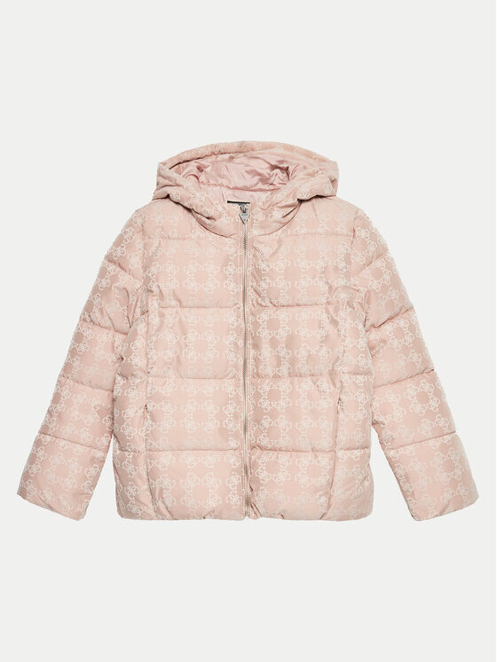 Пуховик стандартного кроя Guess, розовый 
Пуховик стандартного кроя Guess, розовый