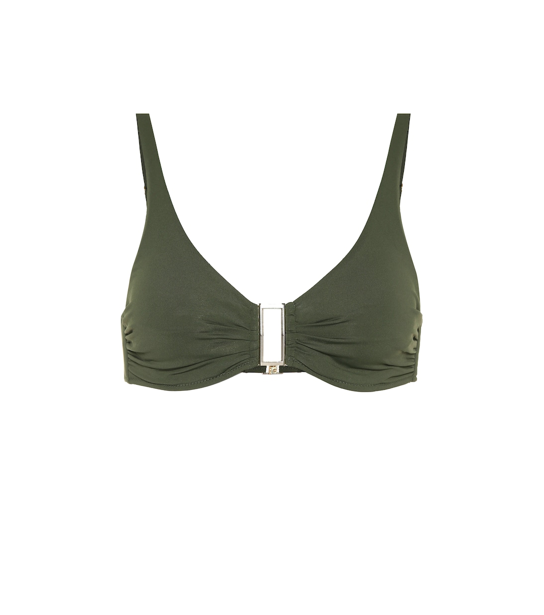 Полосатый верх бикини Bel Air Melissa Odabash, хаки
Полосатый верх бикини Bel Air Melissa Odabash, хаки