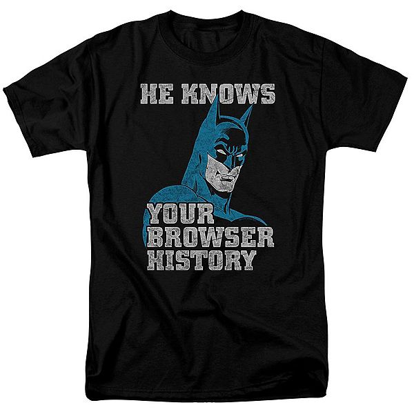 Футболка с коротким рукавом Batman knows Licensed Character
Футболка с коротким рукавом Batman knows Licensed Character