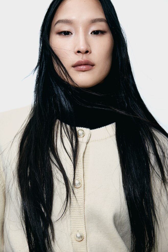 Кардиган с пуговицами H&M, бежевый
Кардиган с пуговицами H&M, бежевый