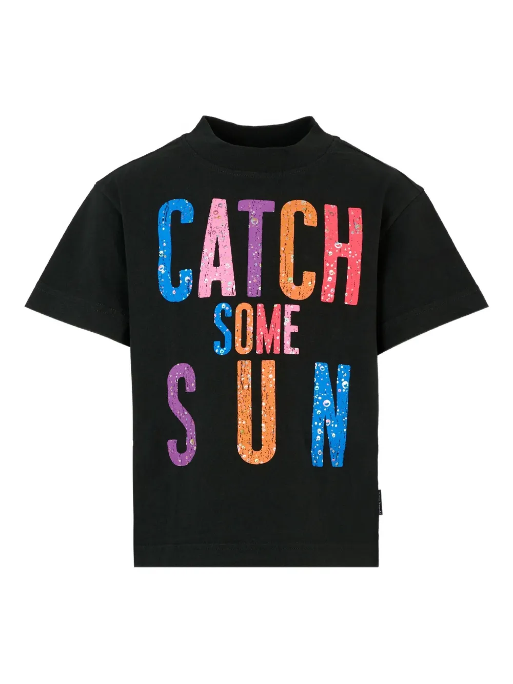 Футболка с надписью, украшенная пайетками Palm Angels Kids, черный
Футболка с надписью, украшенная пайетками Palm Angels Kids, черный