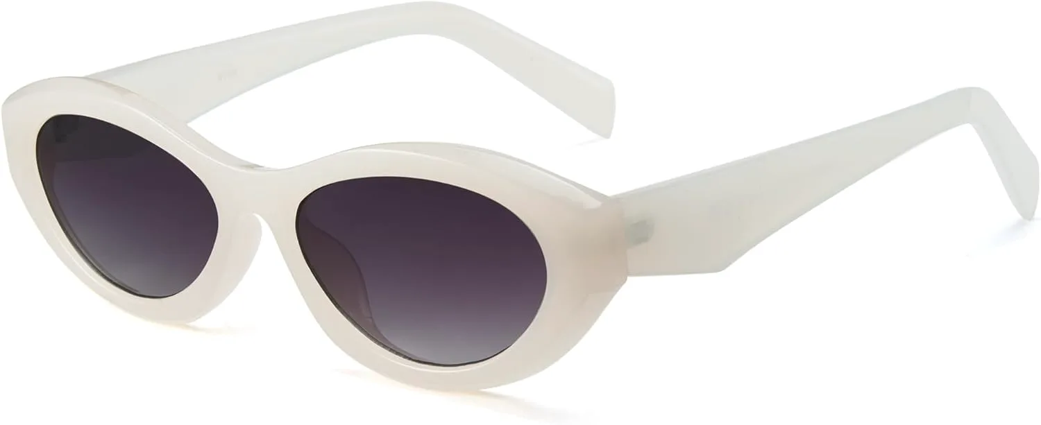 Солнцезащитные очки Cyxus Retro Cat Eye для мужчин и женщин в винтажном стиле 90-х годов, защита от 99% UVA UVB-лучей, артикул 1185, 04-white Frame-grey Lens
Солнцезащитные очки Cyxus Retro Cat Eye для мужчин и женщин в винтажном стиле 90-х годов, защита от 99% UVA UVB-лучей, артикул 1185, 04-white Frame-grey Lens