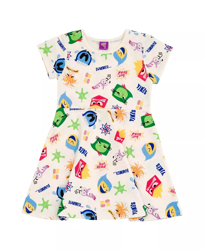 Платье-клеш для девочек Nightmare Before Christmas из френч тери Inside Out, коричневый/бежевый
Платье-клеш для девочек Nightmare Before Christmas из френч тери Inside Out, коричневый/бежевый