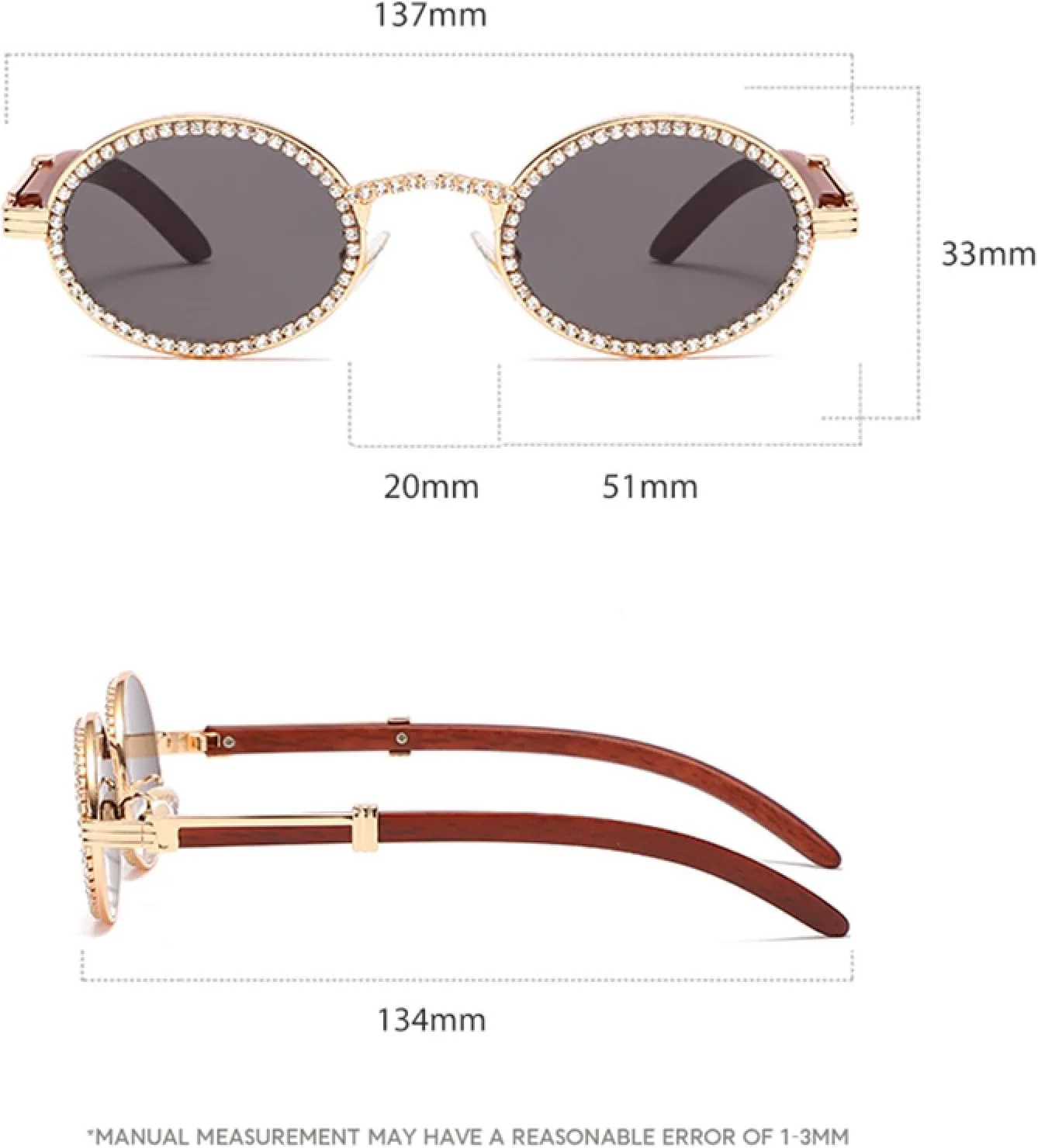 Женские солнцезащитные очки круглой формы в винтажном стиле, защита от УФ-излучения UV400, маленькая оправа, синий, желтый, коричневый цвет SZVVBKK, Clear Lens
Женские солнцезащитные очки круглой формы в винтажном стиле, защита от УФ-излучения UV400, маленькая оправа, синий, желтый, коричневый цвет SZVVBKK, Clear Lens