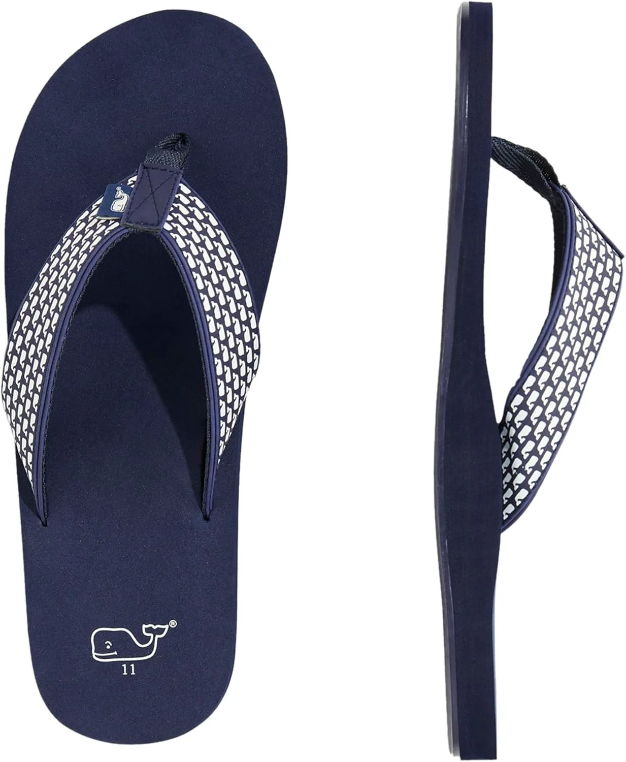 Мужские шлепанцы vineyard vines Micro Whale Classic Foam, темно-синий
Мужские шлепанцы vineyard vines Micro Whale Classic Foam, темно-синий