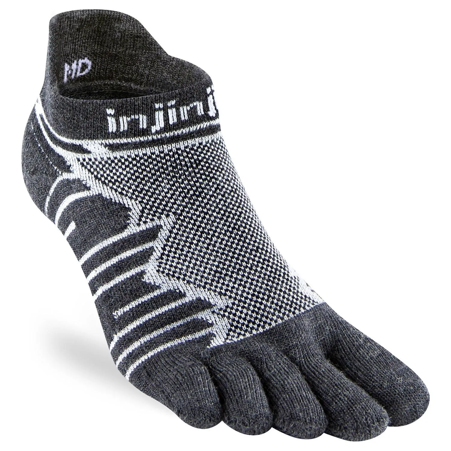 Ультрабеговые носки без видимости из шерсти Injinji, Slate
Ультрабеговые носки без видимости из шерсти Injinji, Slate