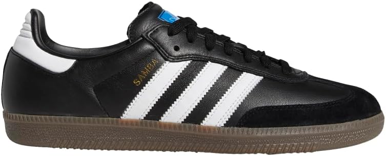 Мужские кроссовки adidas Samba Adv, белый/черный/золотой
Мужские кроссовки adidas Samba Adv, белый/черный/золотой