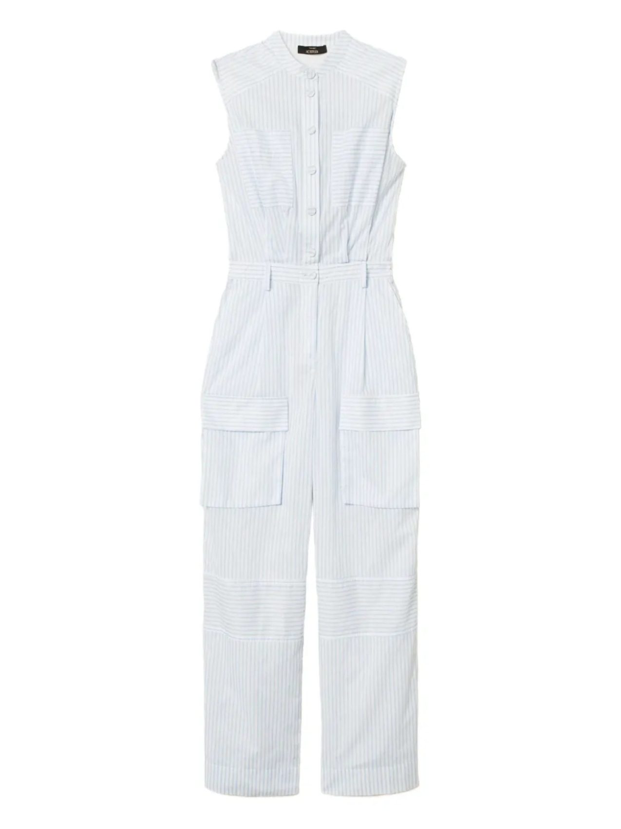 Полосатый рабочий комбинезон TWINSET, белый
Полосатый рабочий комбинезон TWINSET, белый