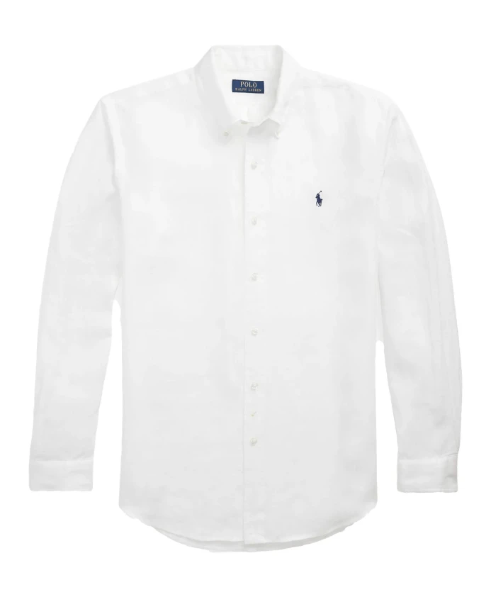 Белая льняная рубашка Ralph Lauren, белый
Белая льняная рубашка Ralph Lauren, белый