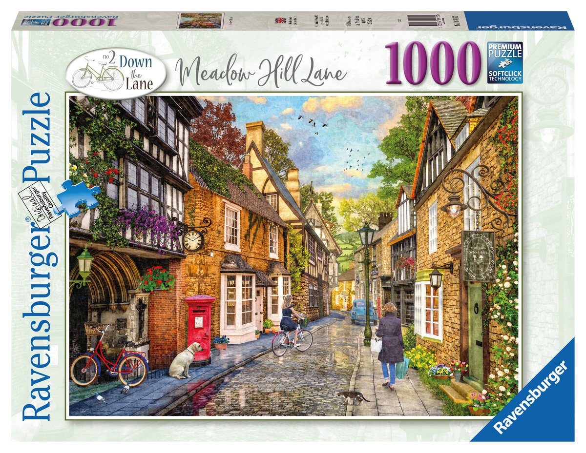 Ravensburger, пазл, Meadow Hill Lane, 1000 шт.
Ravensburger, пазл, Meadow Hill Lane, 1000 шт.