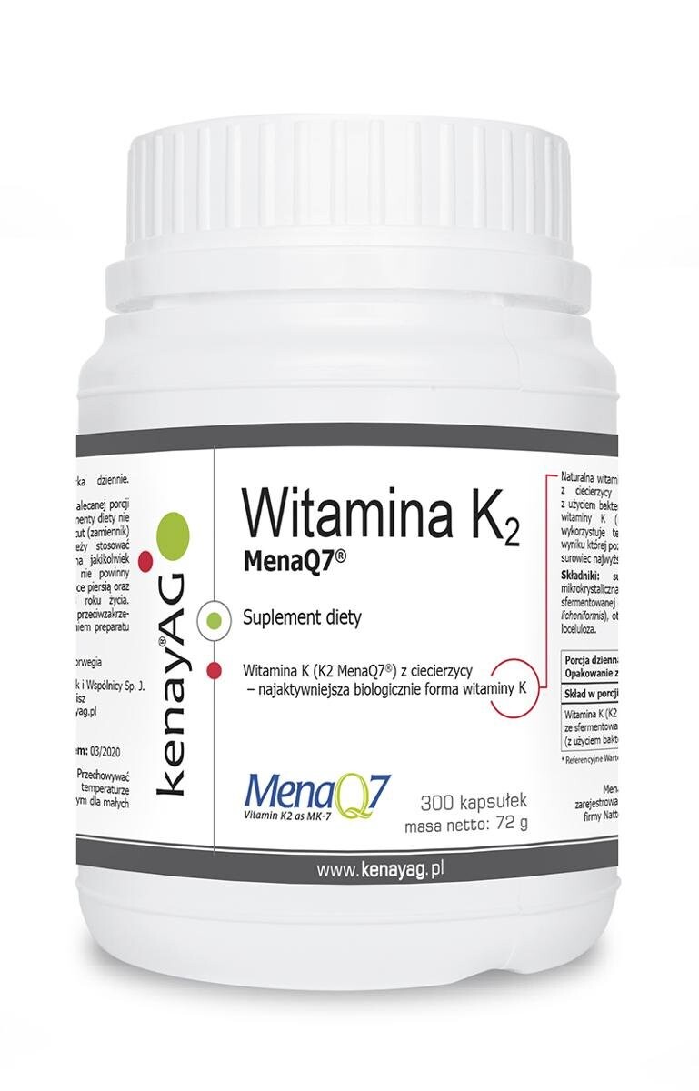 KenayAG, Витамин K2 Mena Q7 из нута, биологически активная добавка, 300 капсул
KenayAG, Витамин K2 Mena Q7 из нута, биологически активная добавка, 300 капсул