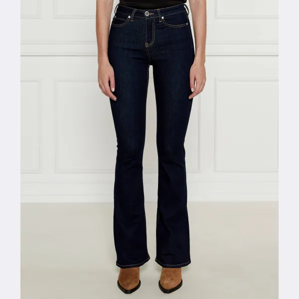 Джинсы прямого кроя с флорой Pinko, синий
Джинсы прямого кроя с флорой Pinko, синий