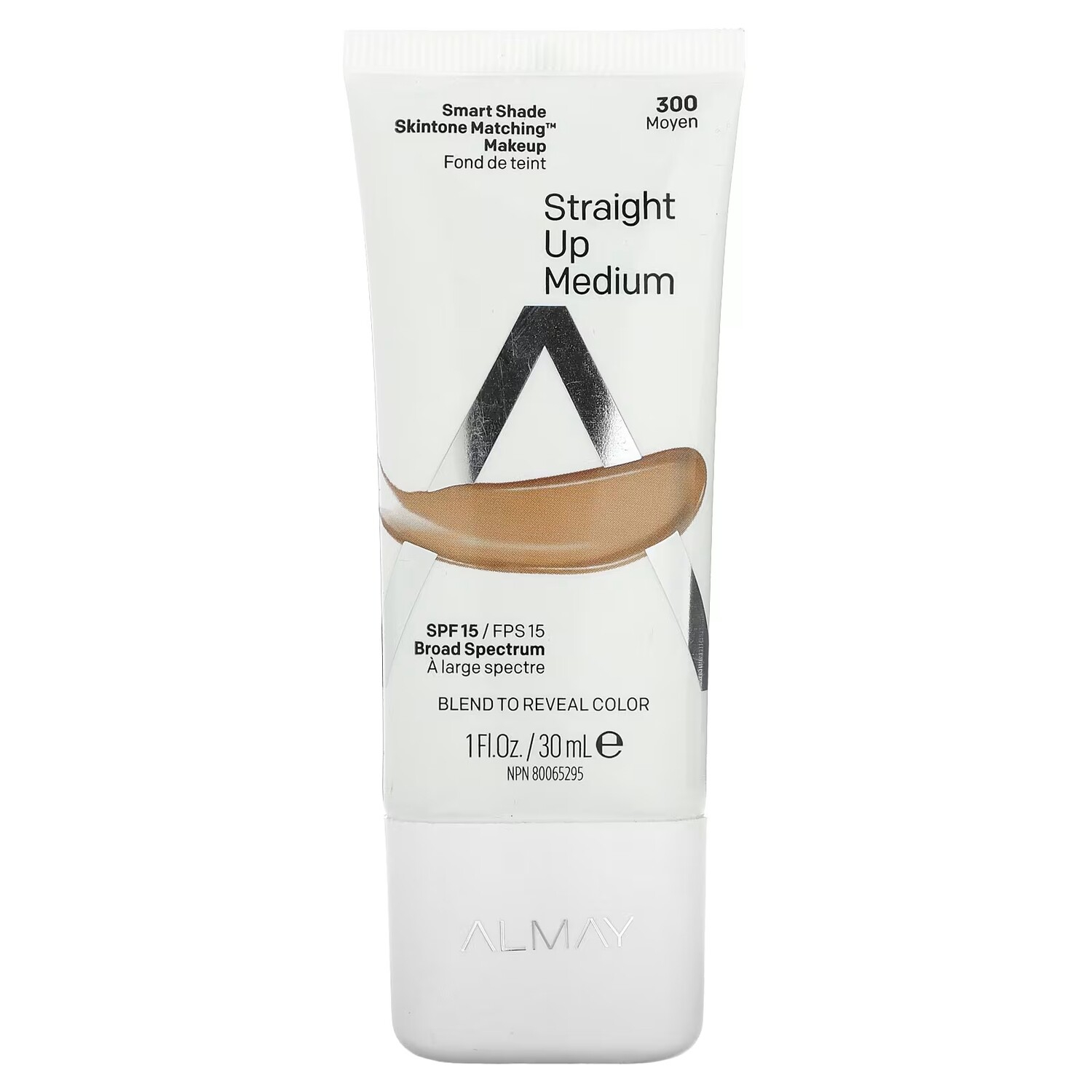 Тональная основа Almay Smart Shade Skintone Matching Makeup SPF 15 300 Straight Up Medium, 30 мл
Тональная основа Almay Smart Shade Skintone Matching Makeup SPF 15 300 Straight Up Medium, 30 мл