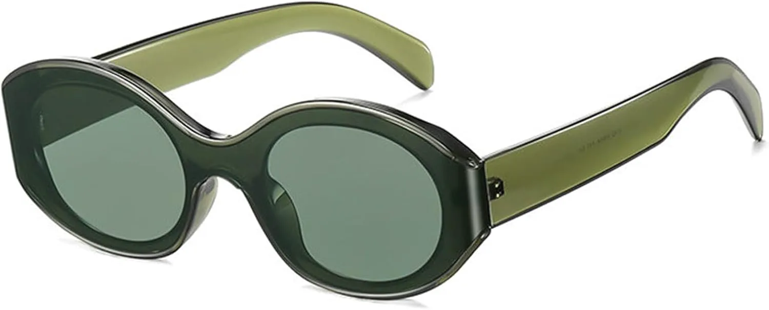 Willochra Модные маленькие круглые солнцезащитные очки для женщин, овальные солнцезащитные очки, винтажные очки для женщин, роскошные панк-очки F27, Green
Willochra Модные маленькие круглые солнцезащитные очки для женщин, овальные солнцезащитные очки, винтажные очки для женщин, роскошные панк-очки F27, Green