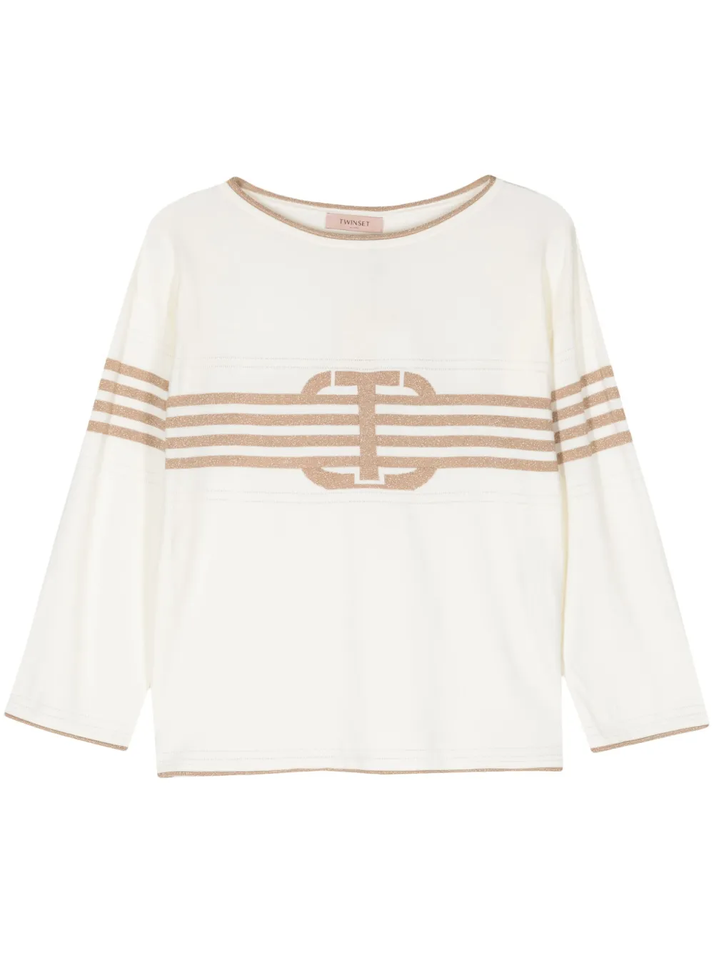 Джемпер тонкой вязки Twinset, белый
Джемпер тонкой вязки Twinset, белый