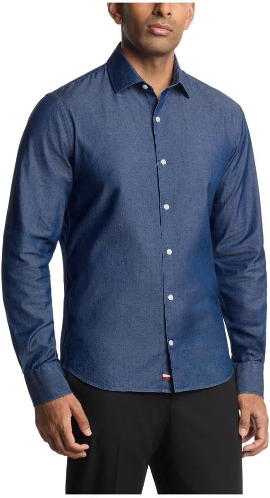 Мужская рубашка Tommy Hilfiger Regular Fit на пуговицах, Medium Wash
Мужская рубашка Tommy Hilfiger Regular Fit на пуговицах, Medium Wash