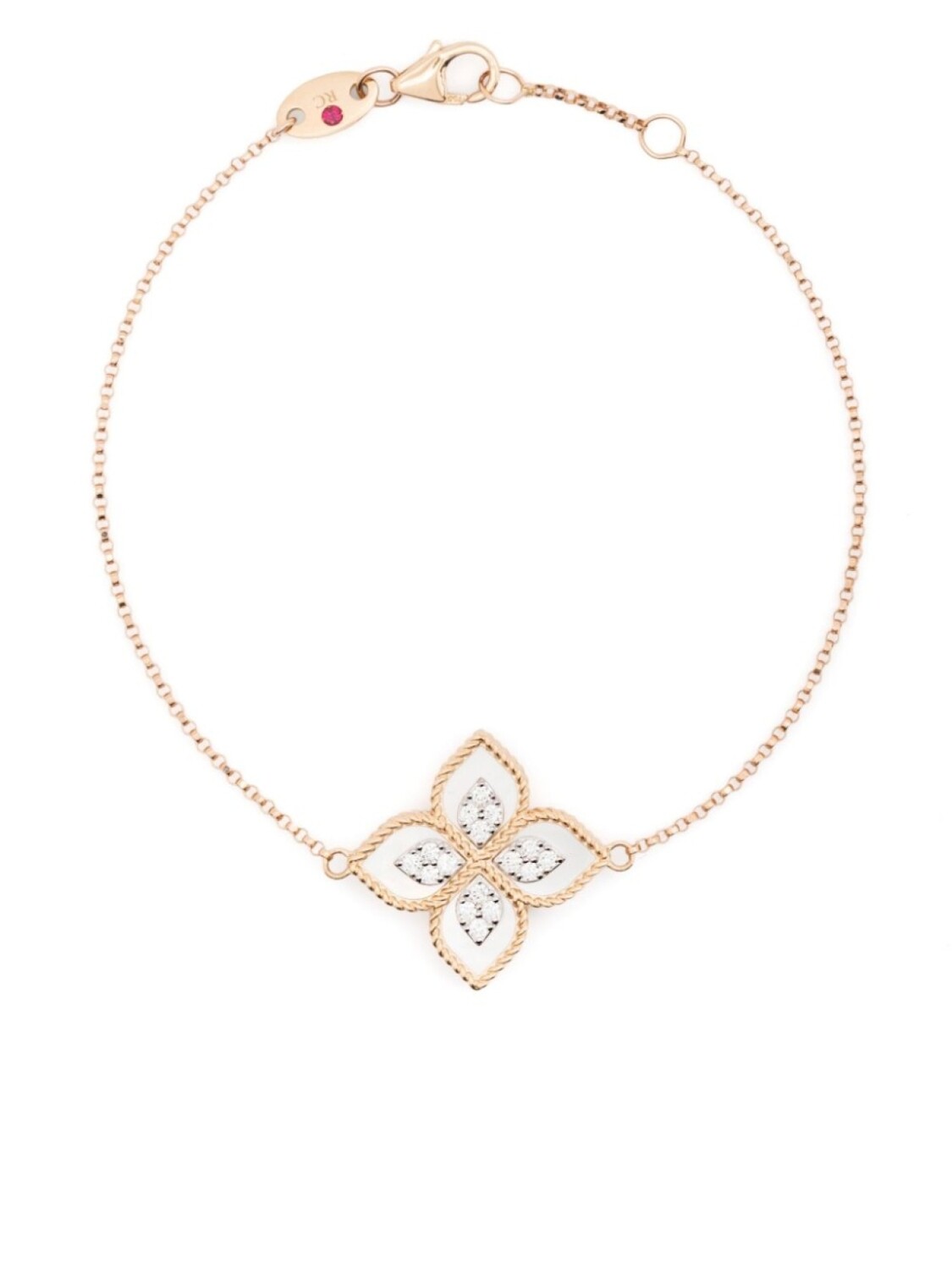 Браслет Princess Flower из розового золота с бриллиантами Roberto Coin, золотой
Браслет Princess Flower из розового золота с бриллиантами Roberto Coin, золотой