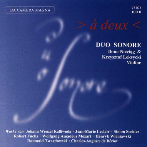 CD диск Kalliwoda / Leclair / Sechter: Deux
CD диск Kalliwoda / Leclair / Sechter: Deux