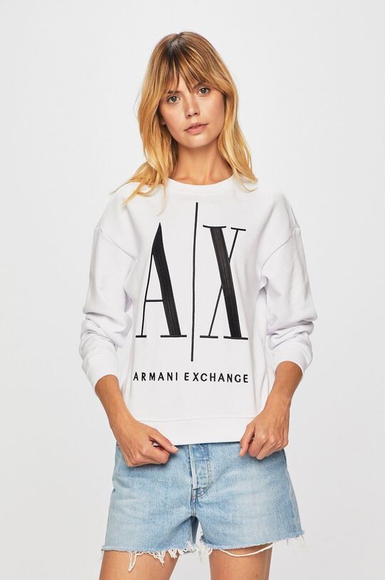 Фуфайка Armani Exchange, белый
Фуфайка Armani Exchange, белый