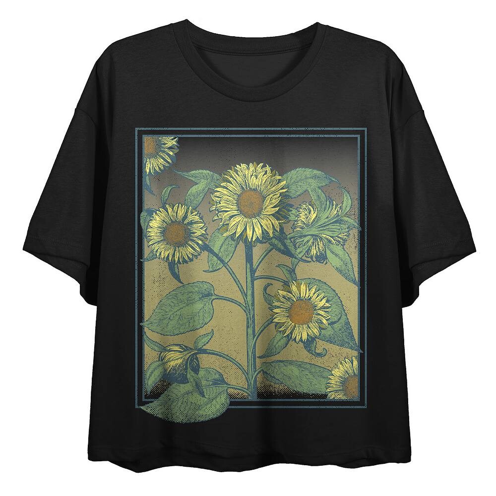 Футболка с рисунком подсолнечника для юниоров, серый
Футболка с рисунком подсолнечника для юниоров, серый