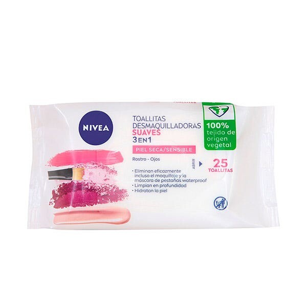 Нежные салфетки для снятия макияжа 1 шт Nivea
Нежные салфетки для снятия макияжа 1 шт Nivea