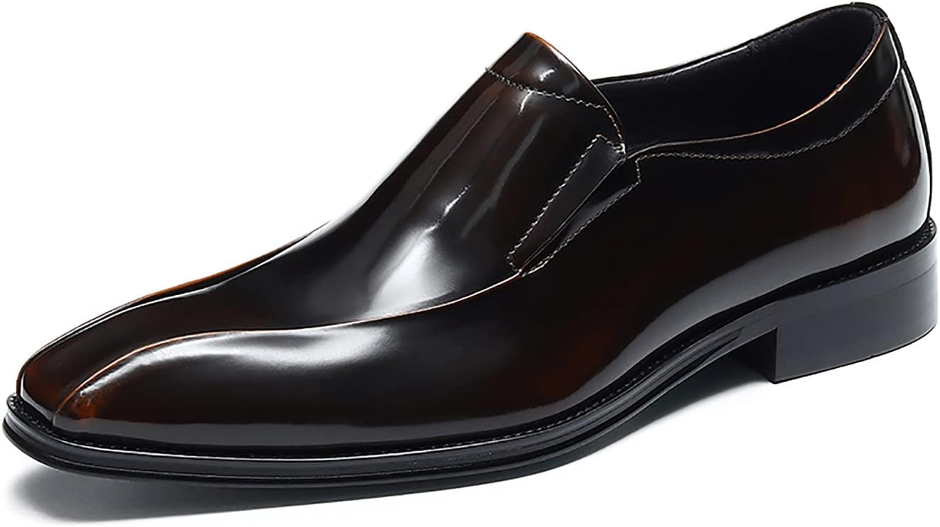 Мужские лоферы Santimon, слипоны, формальные кожаные пенни-лоферы, модная обувь для свадьбы и делового кэжуал для мужчин, коричневый
Мужские лоферы Santimon, слипоны, формальные кожаные пенни-лоферы, модная обувь для свадьбы и делового кэжуал для мужчин, коричневый