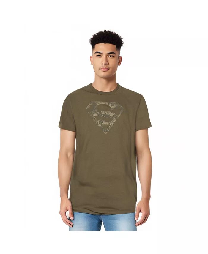 Мужская футболка с коротким рукавом Army Camo Shield для взрослых Superman, зеленый
Мужская футболка с коротким рукавом Army Camo Shield для взрослых Superman, зеленый