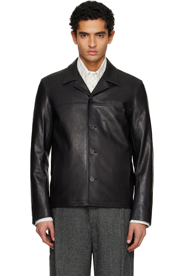 Куртка из овечьей кожи растительного дубления Tonywack, черный
Куртка из овечьей кожи растительного дубления Tonywack, черный