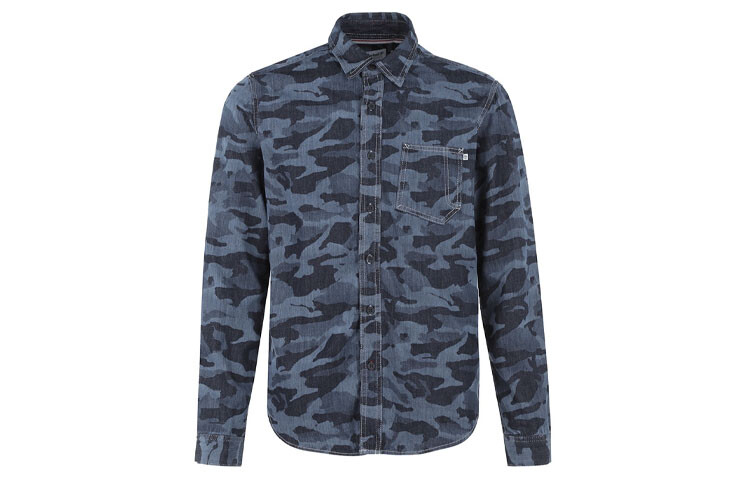 Рубашка мужская джинсовая синяя Timberland, синий
Рубашка мужская джинсовая синяя Timberland, синий