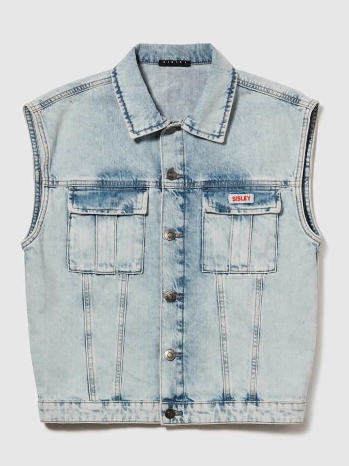 Sisley Светло-голубой жилет
Sisley Светло-голубой жилет