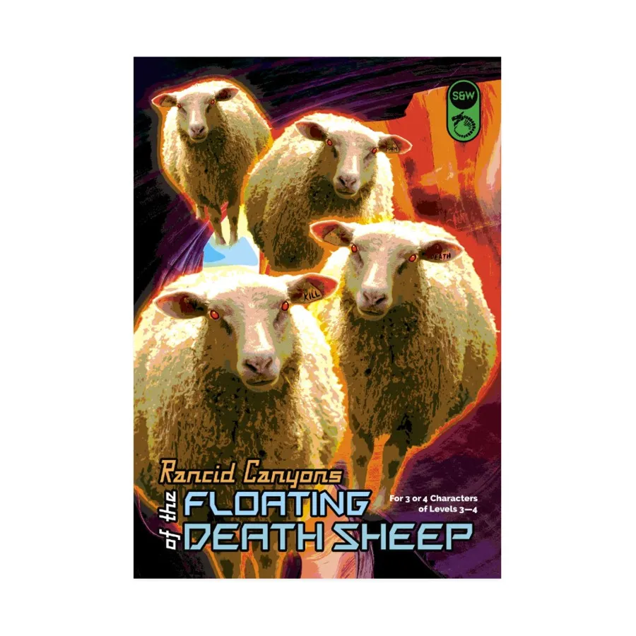 Rancid Canyons of the Floating Death Sheep, Midderlands, мягкая обложка
Rancid Canyons of the Floating Death Sheep, Midderlands, мягкая обложка