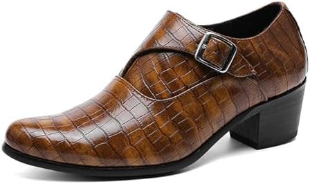 Мужские лоферы с массивным каблуком под камень, с монк-ремешком, модные классические с заостренным носком, без шнуровки, низкие челси, деловые оксфорды Zeberfi, коричневый
Мужские лоферы с массивным каблуком под камень, с монк-ремешком, модные классические с заостренным носком, без шнуровки, низкие челси, деловые оксфорды Zeberfi, коричневый