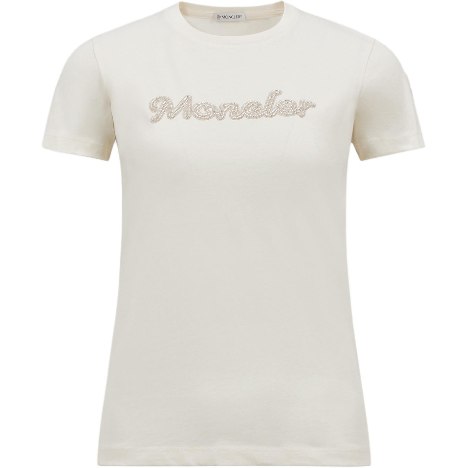 Logo Detailed Crewneck T Shirt Moncler, белый
Logo Detailed Crewneck T Shirt Moncler, белый