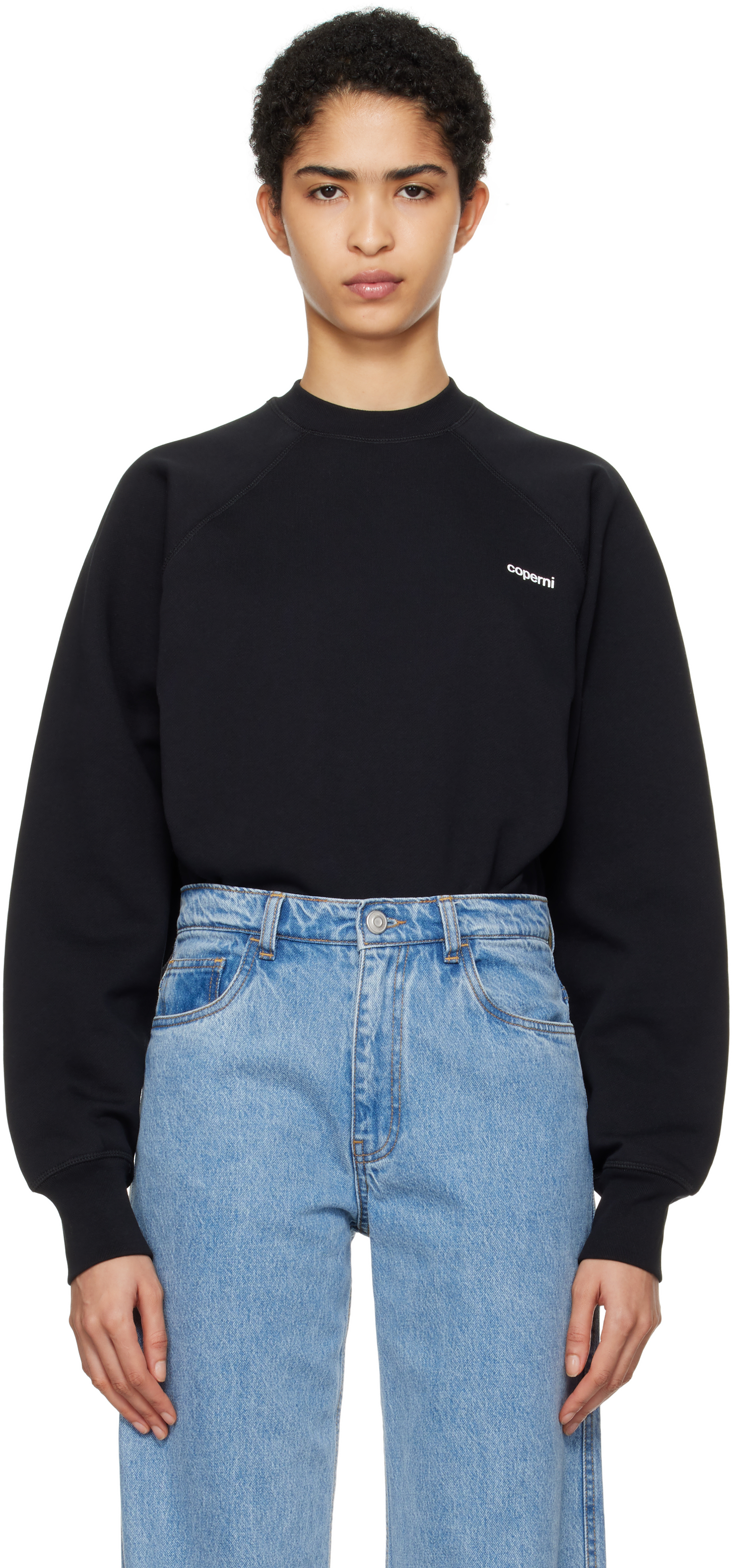 Боди-толстовка с круглым вырезом Coperni
Боди-толстовка с круглым вырезом Coperni