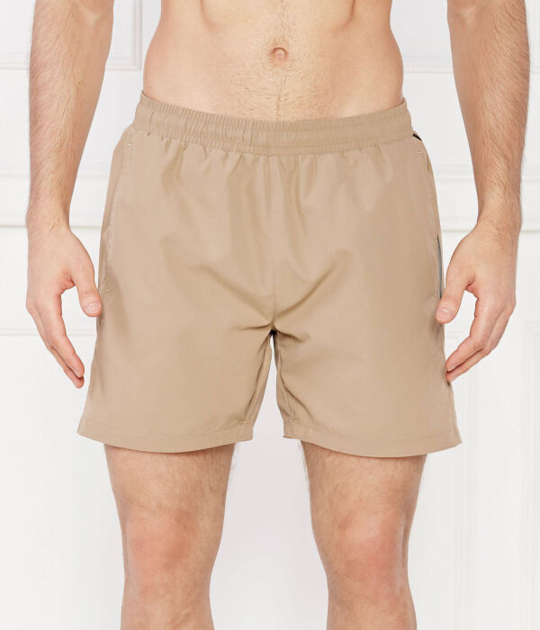 Плавки-шорты мужские Boss однотонные, коричневый
Плавки-шорты мужские Boss однотонные, коричневый