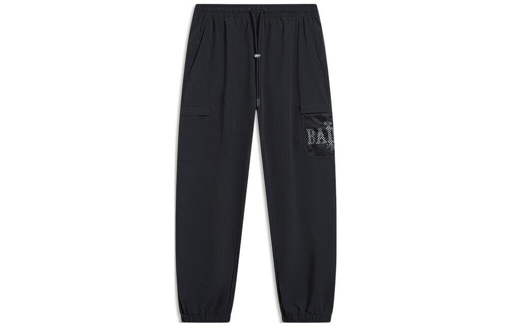 Трикотажные штаны Badfive мужские черные Lining, черный 
Трикотажные штаны Badfive мужские черные Lining, черный