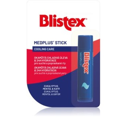 Бальзам для губ Med Plus - 4 грамма Blistex
Бальзам для губ Med Plus - 4 грамма Blistex