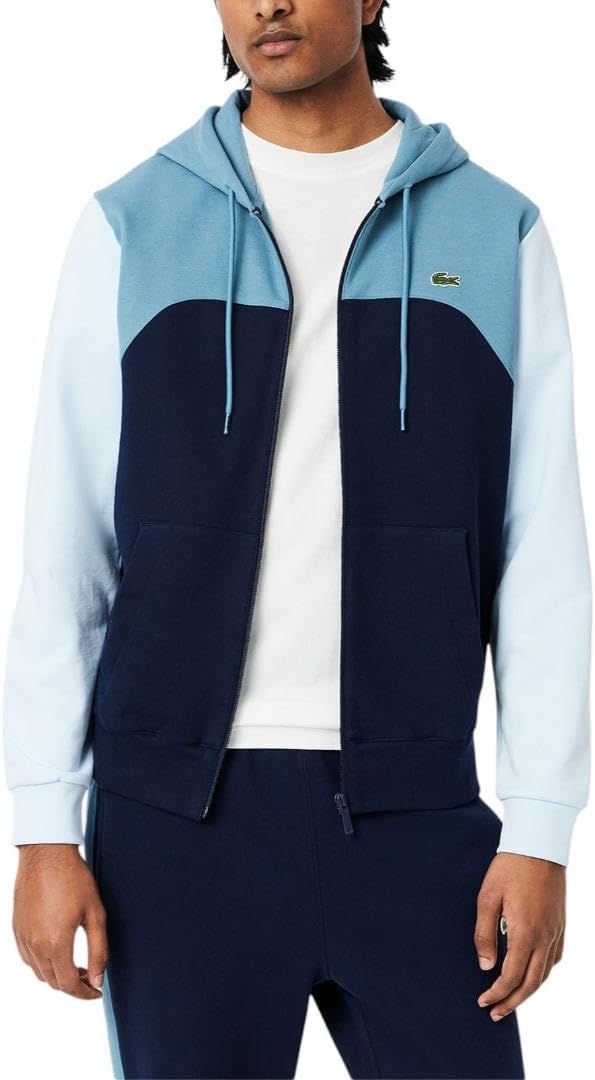 Толстовка Lacoste мужская Classic Fit Colorblock на молнии, Navy Blue, Dark Blue, & Light Blue
Толстовка Lacoste мужская Classic Fit Colorblock на молнии, Navy Blue, Dark Blue, & Light Blue