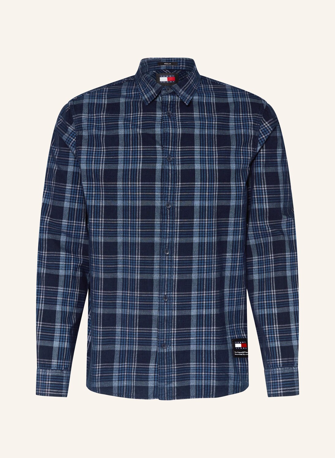 Вельветовая рубашка стандартного кроя Tommy Jeans, синий
Вельветовая рубашка стандартного кроя Tommy Jeans, синий