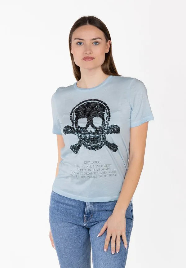 Футболка с круглым принтом в виде кости Key Largo, Light Blue, Синий, Футболка с круглым принтом в виде кости Key Largo, Light Blue
Футболка с круглым принтом в виде кости Key Largo, Light Blue, Синий, Футболка с круглым принтом в виде кости Key Largo, Light Blue