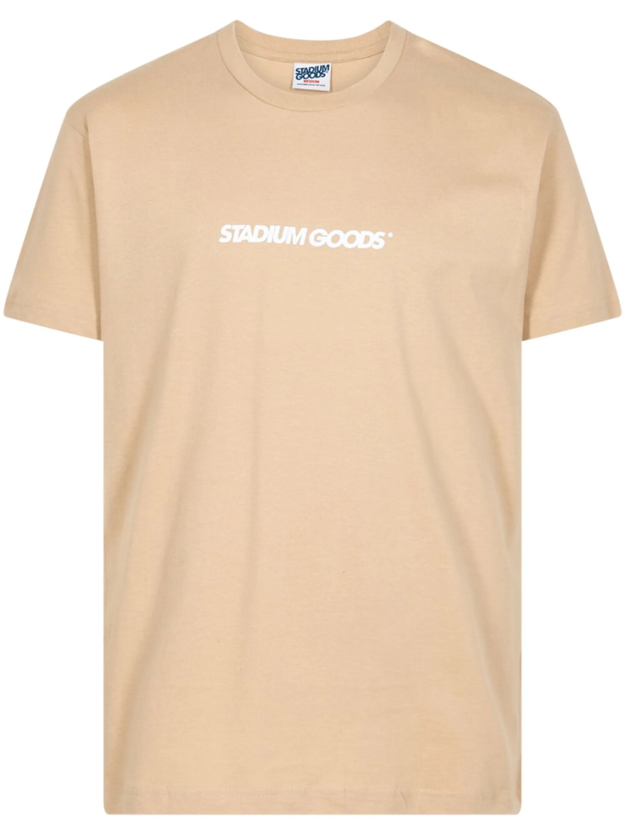 Футболка с логотипом Stadium Goods, бежевый
Футболка с логотипом Stadium Goods, бежевый