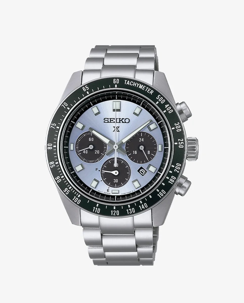 Мужские часы Prospex SSC935P1 из стали с серебряным ремешком Seiko, серебряный
Мужские часы Prospex SSC935P1 из стали с серебряным ремешком Seiko, серебряный