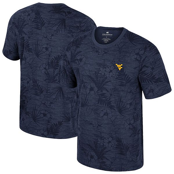 Мужская футболка navy с принтом west virginia mountaineers floral Colosseum
Мужская футболка navy с принтом west virginia mountaineers floral Colosseum