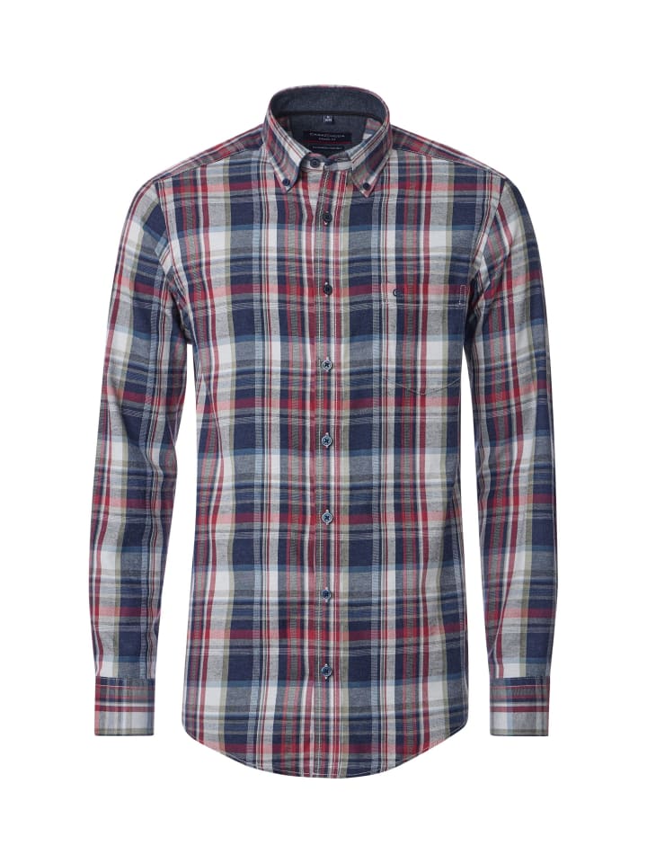 Рубашка CASAMODA Freizeithemd, красный
Рубашка CASAMODA Freizeithemd, красный